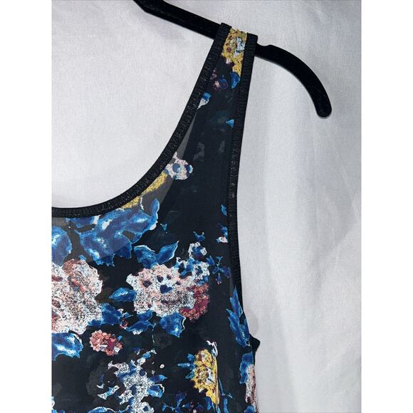 Mudd Sheer Floral Tank Top Size Medium Juniors Y2K Boho Fairy Grunge Festival - Picture 10 of 14